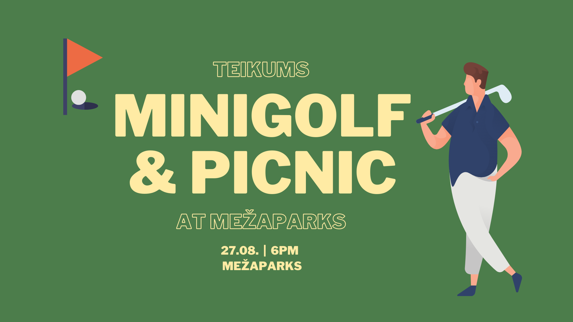 Minigolf & Picnic @Mežaparks